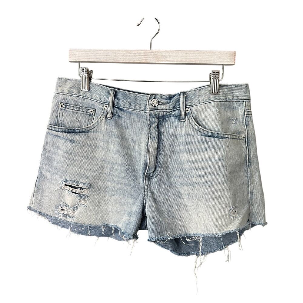 Gap Sexy Boyfriend Denim Cutoff Shorts Size 28
